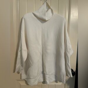 Chic Beige Cowl Neck Sweater for Women